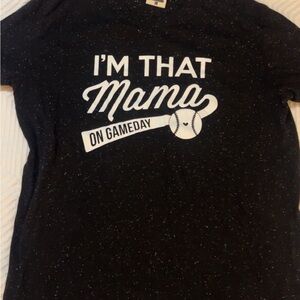 Atx Mafia Black 'I'm That Mama' Women’s Tee